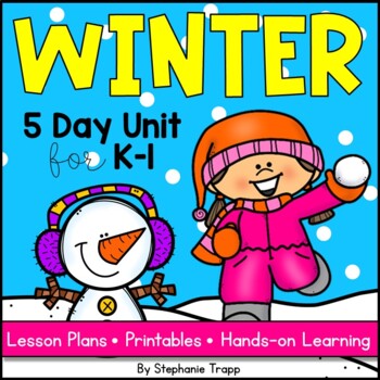 Preview of Winter Unit for Kindergarten and First Grade