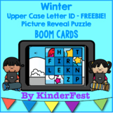 Winter Upper Case Letter ID Picture Reveal Puzzle Boom Car