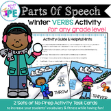 Winter VERBS Workout for PE, Brain Breaks, Recess