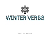 Winter Verb Cards & Scenes
