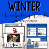 Winter Vocabulary Cards! - Real Photos!