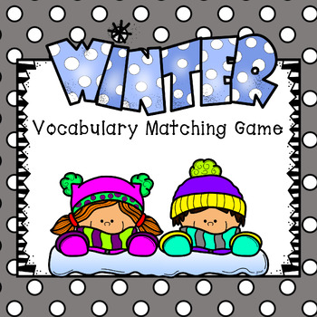 WINTER CLOTHES VOCABULARY: COMPLETE UNIT PACK