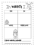 Winter Weather Sorting and Writing Activity