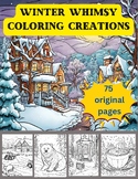 Winter Whimsy Coloring Creations - Coloring Pages