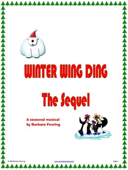 Preview of Winter Wing Ding: The Sequel - Elementary Musical for Christmas Concert