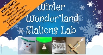 Preview of Winter "Wonder"land Stations Lab