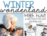 Winter Wonderland! {A Winter Themed Math Hunt}