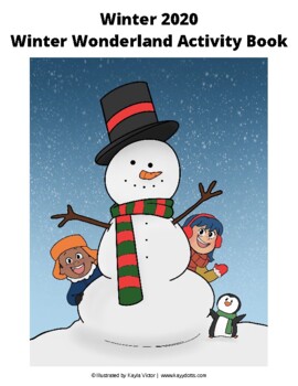 Winter Wonderland Activity book by Kayydotts Kids Corner | TpT