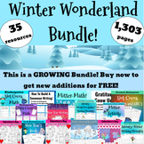 Winter Wonderland Bundle-Activities craft literacy writing
