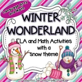 Winter Math and Language Arts Activities