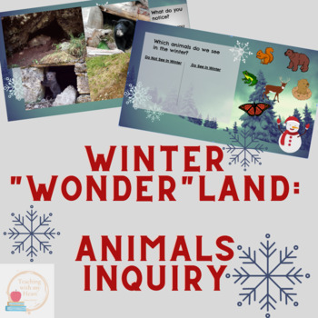 Preview of Winter "Wonderland" Inquiry into Animals