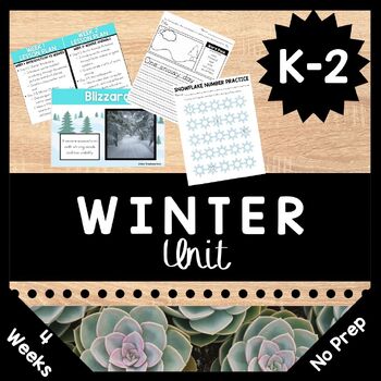 Preview of Winter Cross-Curricular Unit