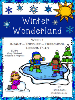 Preview of Winter Wonderland Lesson Plan - Week 1
