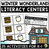 Winter Wonderland LITERACY Centers for Kindergarten & First Grade