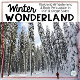 Winter Wonderland - Rhythm Play-along, Body Percussion - Google Slides