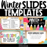 Winter Slides Templates | Distance Learning | for Google Slides ™