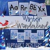 Winter Wonderland Snow Themed classroom Decor | Alphabet w