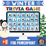 Winter Wonderland Trivia Game {EDITABLE}