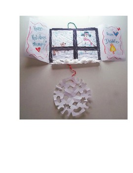 Preview of Winter Wonderland Window Snowflake Card