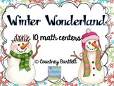 Winter Wonderland math centers