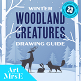 Winter Woodland Creatures Drawing Guide | How to Draw Wood