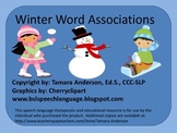 Winter Word Associations