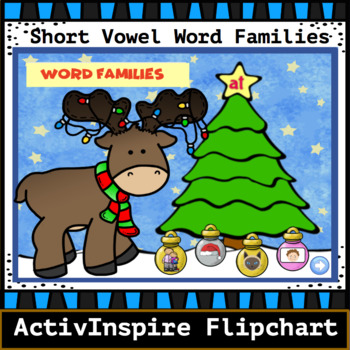 Preview of Winter Word Family Trees: Activinspire Flipchart