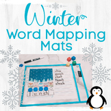 Winter Word Mapping Mats