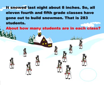Preview of Winter Word Problems