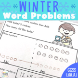 1st grade Word Problems Addition Subtraction  Winter | Jan