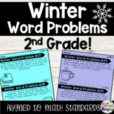 Winter Word Problems for 2nd Grade Standards!