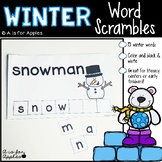 Winter Word Scrambles