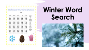 Preview of Winter Word Search