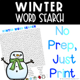 Winter Word Search - FREEBIE