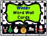 Winter Word Wall Cards