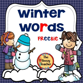 Preview of Winter Words