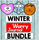 Winter Worry Journals Bundle: An Anxiety and Social Emotio