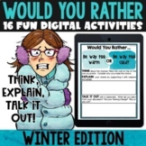 Winter Would You Rather Digital Activities | Winter Digita
