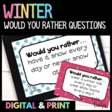 Winter Would You Rather Questions * Digital & Print Attend