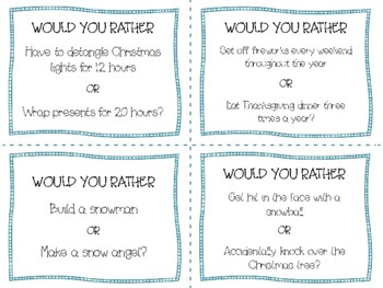 87 Fun Winter Would You Rather Questions For Kids