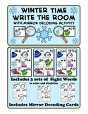 Winter Write The Room Sight Words