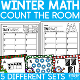 Winter Write the Room Activities for Christmas December January
