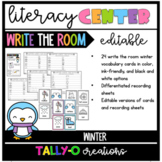 Editable Write the Room | Winter