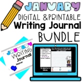 Winter Writing Activities Daily Journal Prompts January Wr