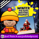 Winter Writing Activities | Picture Writing Prompts and Paper