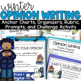 Opinion Writing Prompts Graphic Organizers Anchor Charts R