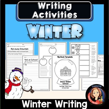 Preview of Winter Writing Activities with Writing Prompts