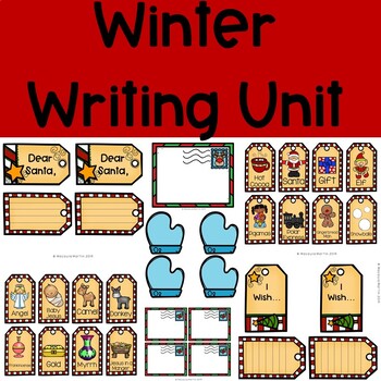 Preview of Winter Writing Activity {Christmas Writing Center}