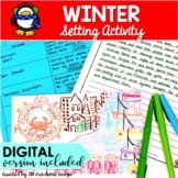 Winter Writing Activity for Middle School (Focused on Sett