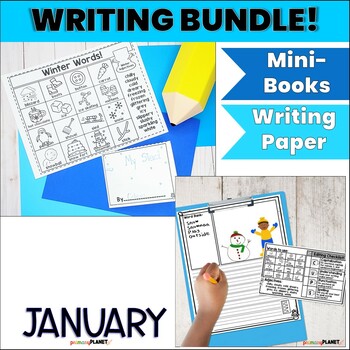 January/Winter Themed Printable Mini-Books - Primary Planet